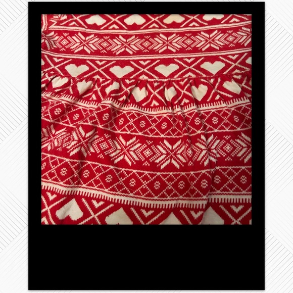 🌈2/10$ 🎄👍*GUC* OLD NAVY | 18 mo | Red and White hearts 🤍 long sleeves dress - Picture 8 of 13